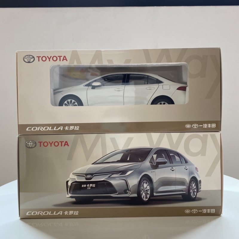 TOYOTA ALTIS 12代 模型 1:18 高仿真