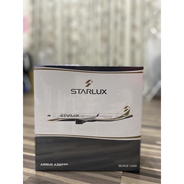 全新未拆封 現貨馬上寄 星宇航空STARLUX ｜ 飛機模型（Hogan製造）A321neo 1:200