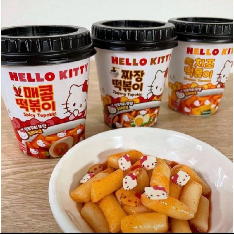 韓國 hello kitty造型魚板年糕 現貨