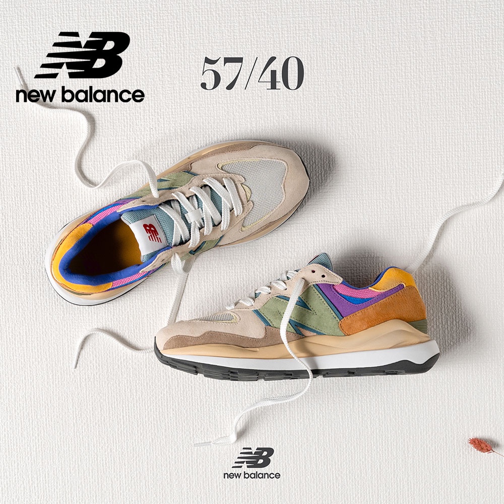 【New Balance】 NB 復古運動鞋_中性_卡其色_M5740SSP-D楦 5740