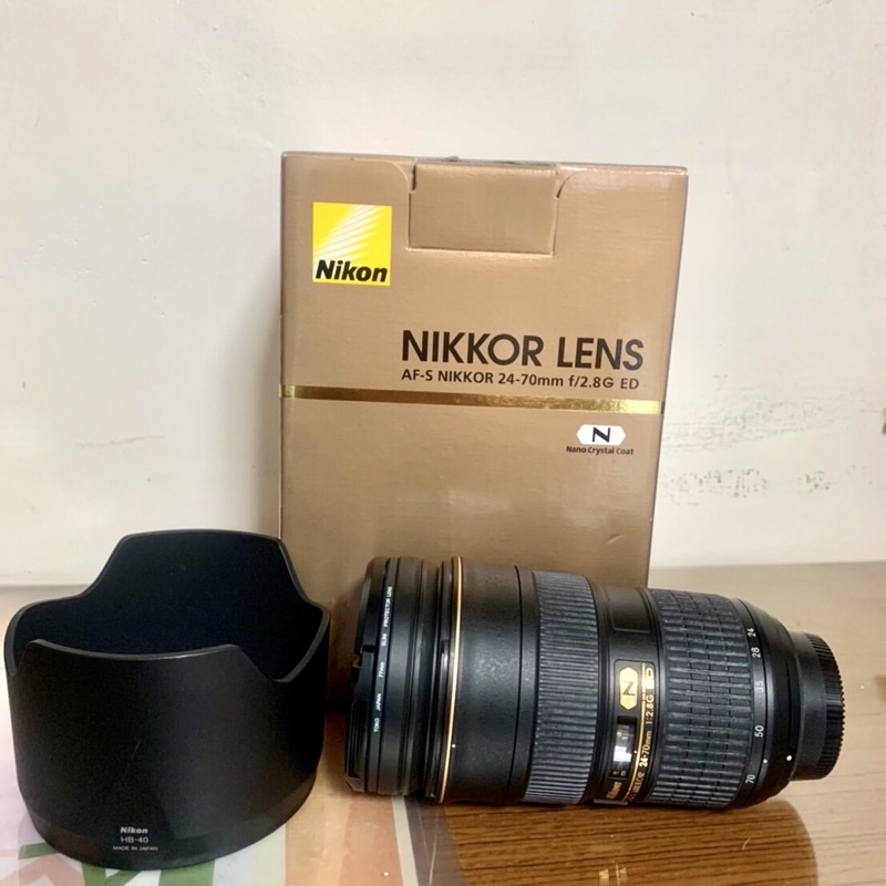 公司貨Nikon 24-70mm f2.8G ED鏡頭