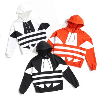 ADIDAS LRG LOGO HOODIE 女款 大LOGO 休閒 連帽 長袖上衣 帽T FS1306/FS1308