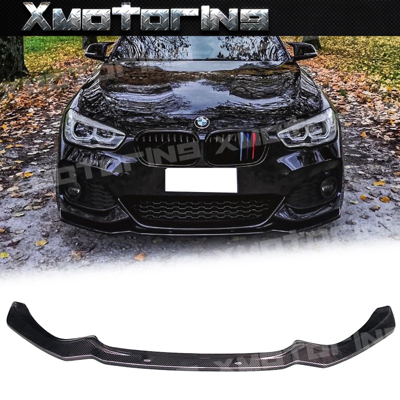 XM BMW 2016小改款 F20 Lci 1系 M款 卡夢 Carbon 外銷商品 前下巴 MSport款專用 前唇