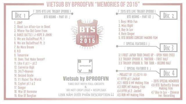 大勧め Memories - BTS 2015 BTS Jin, MEMORIES (Namjoon, Sale OF