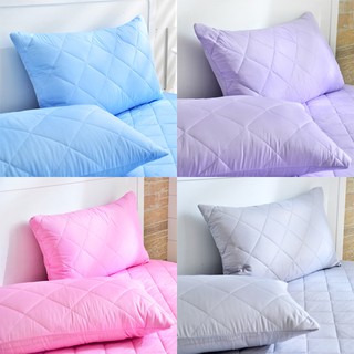 【浪漫小屋】3M臺灣製吸濕排汗炫彩信封式保潔枕套1入(保潔墊枕頭套)