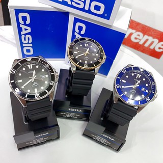 CASIO MDV-106 黑銀 黑金 金屬藍 槍魚 水鬼 潛水錶 200米 臺灣公司貨 數量激少 DOT聚點