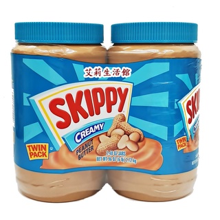 【艾莉生活館】COSTCO SKIPPY 吉比 花生醬(1.36kg*2罐)《㊣附發票》