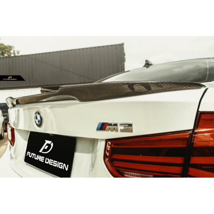 【Future_Design】BMW F80 M3 FD 高品質 抽真空 全卡夢 尾翼 現貨 F30 適用