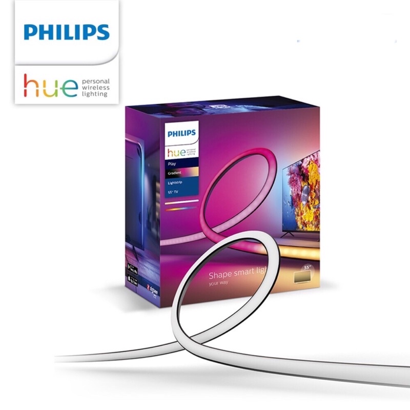 Philips 飛利浦 Hue 智慧照明 全彩情境 Hue Play漸變全彩情境燈帶 55(PH021)