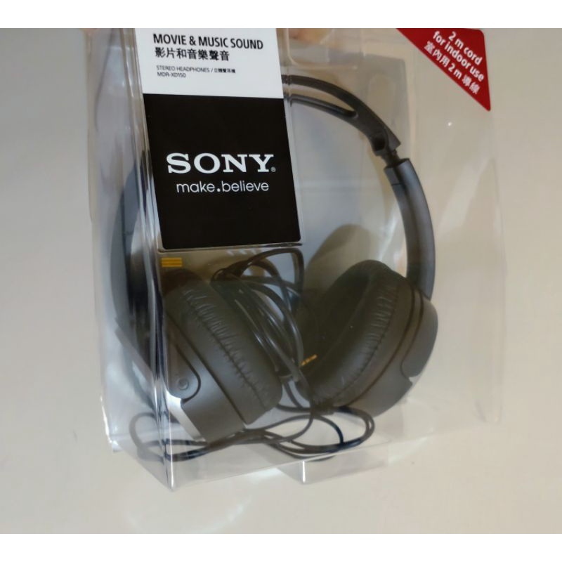 SONY立體聲耳機 MDR-XD150  二手