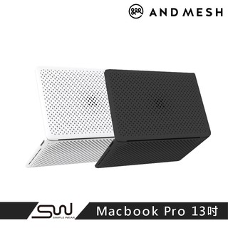 【日本AndMesh】QQ網點軟質防撞保護套-MacBook Pro 13吋