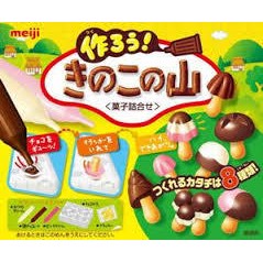日本明治Meiji (草莓阿波羅/磨菇山)DIY巧克力
