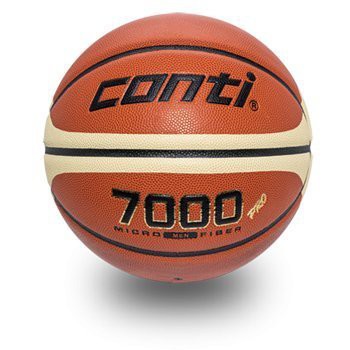 便宜運動器材CONTI  B7000PRO-6-TY 超細纖維PU16片專利貼皮籃球(6號球)另販售多樣運動商品