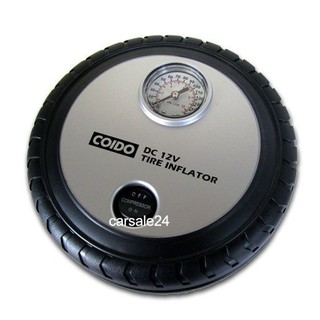 AB-508 AUTOBOY銀盾強力電動打氣機12V 馬力十足充氣快速、指標式胎壓表KPA