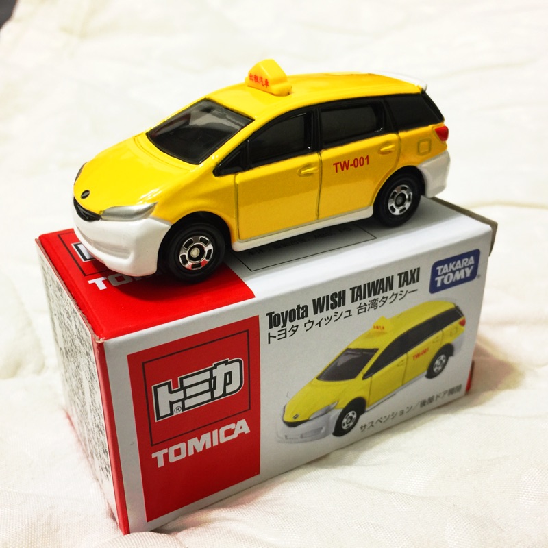 『小蘑菇日本走跳～購』現貨 多美車 Tomica Toyota Wish Taiwan Taxi 台灣計程車 麗嬰版
