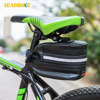 LEADBIKE-全新【USB充電燈】單車座墊包：可擴充加大容量腳踏車包 LED警示燈坐墊袋 防水尾燈鞍座包 自行車尾包
