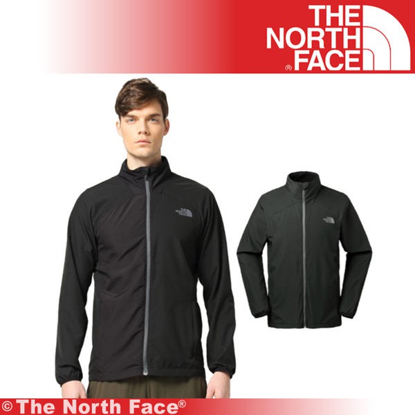 【The North Face 美國 男 防風防潑水外套《黑》】3GEB/防潑水/外套/風衣/休閒/悠遊山水