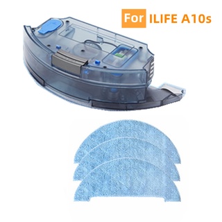 用於 ILIFE A10s 機器人吸塵器備件配件的機器人吸塵器水箱拖把布抹布
