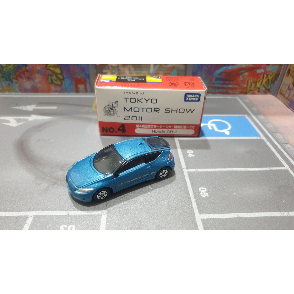 宥宥TOMICA 多美小汽車 東京車展 tokyo motor show 2011 No.4 HONDA CR-Z