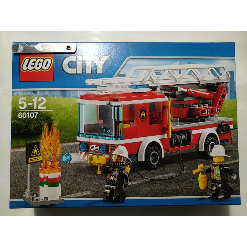 全新未拆封~有現貨 LEGO 樂高 60107 雲梯消防車 City 城市系列 台樂公司貨