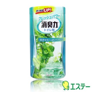 日本ST雞仔牌新浴廁消臭力強-蘋果薄荷400ml ST-115037