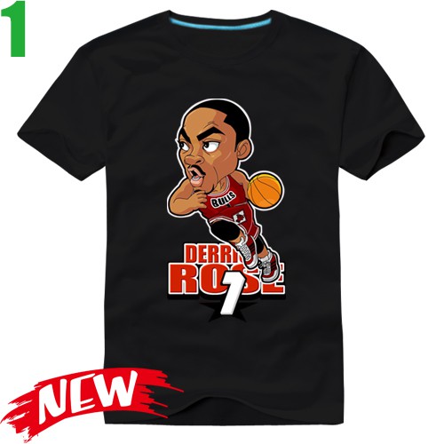 【德瑞克·羅斯 Derrick Rose】短袖NBA籃球運動T恤(共6種顏色) 任選4件以上每件400元免運費【賣場一】