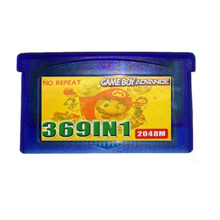 369款遊戲合卡 口袋怪獸瑪麗兄弟合集 英文版 適用於GBA GBASP GBM NDS NDSL