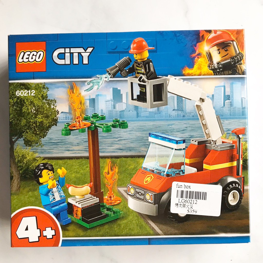 【ParaQue】LEGO 樂高積木 City 城市系列  60212烤肉架火災 2020年樂高新品