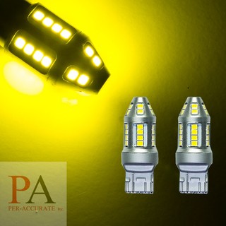 【PA LED】特調光色 T20 7443 7440 30晶 2835 SMD LED 黃金光 黃光 方向燈 維大力光色