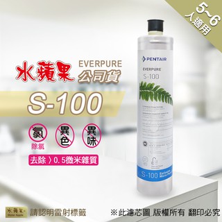 現貨🔥【水蘋果】公司貨EVERPURE S100 淨水濾心(家用型)[A0001]另有S104 H104 4HL BH2