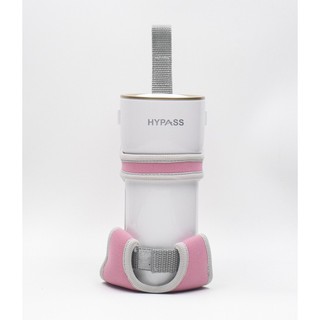 HYPASS 空氣瓶子 空氣清淨機 專用 魚骨頭 吊掛杯袋 粉色 / 黑色 (不含圖片中空氣瓶子)