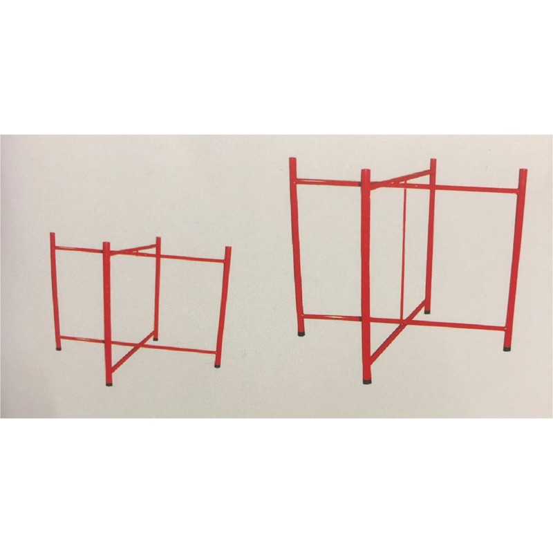 7分桌腳 生意桌腳 擺攤桌腳 工作桌腳 紅色桌腳
