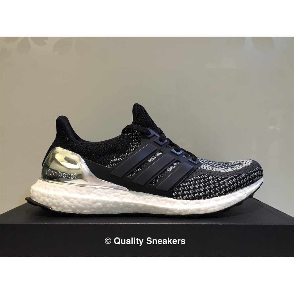 Quality Sneakers - Adidas Ultra Boost 奧運 黑銀 銀牌 編織 馬牌底 BB4077