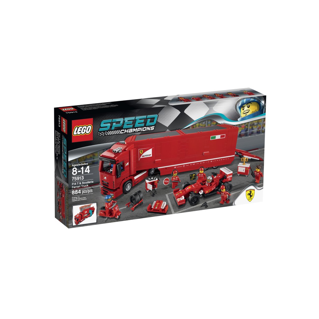 [限郵寄]  LEGO SPEED 75913  F14 T &amp; Scuderia Ferrari Truck