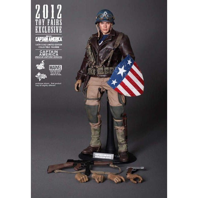 Hot Toys MMS180 美國隊長 二戰救援裝 2012年度展限定版