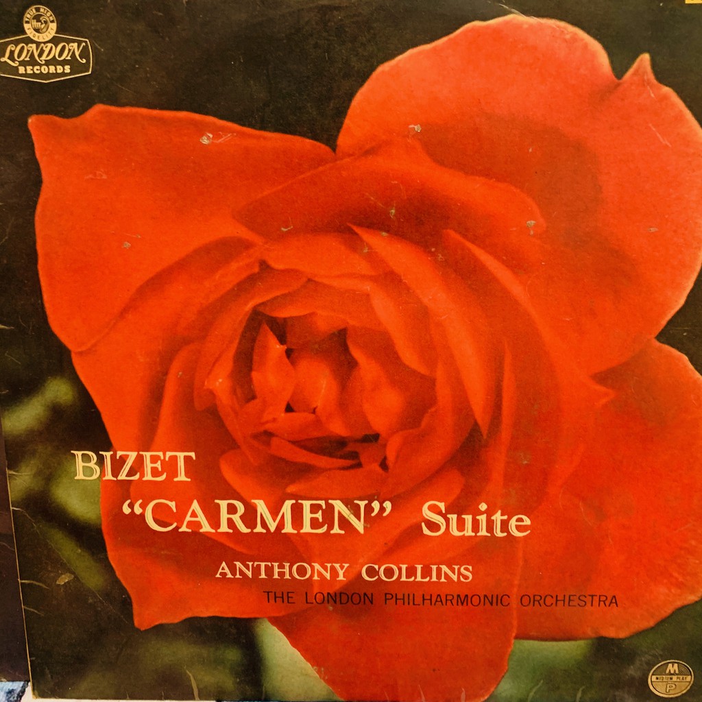 黑膠唱片 管弦 7吋 Biezt 比才 卡門 西班牙鬥牛士 倫敦愛樂 安東尼大師指揮 經典必聽 名盤