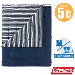 【Coleman】冒險家足部睡袋(150×190cm.舒適溫度5℃以上).信封型睡袋.保暖化纖睡袋/CM-38136