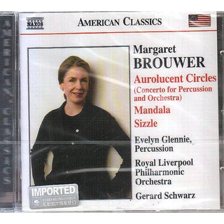 【正版全新CD清倉 4.5折】Margaret Brouwer: Aurolucent Circles;