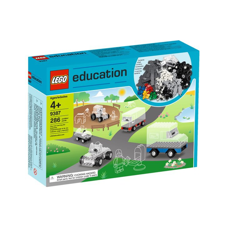 &lt;樂高教育林老師&gt;LEGO 9387 輪胎組 Wheels Set