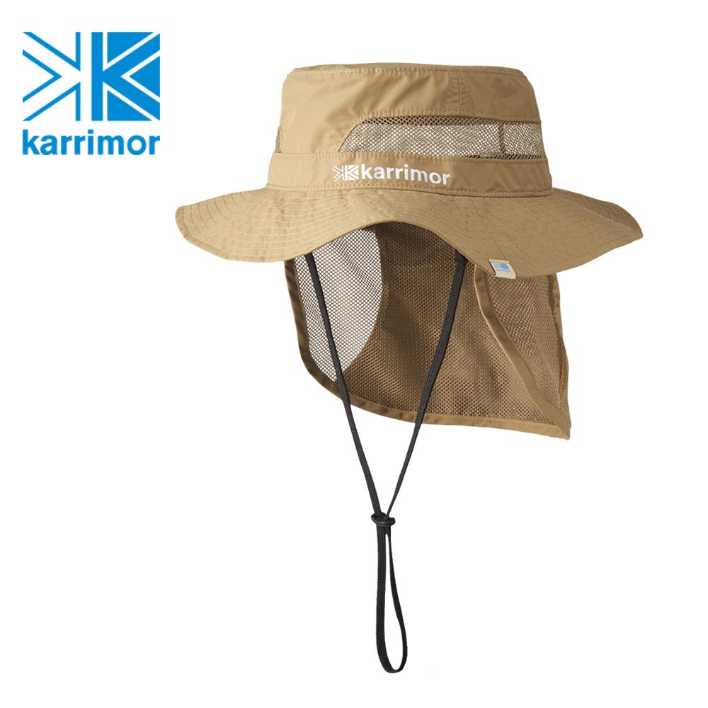 飛岳戶外-日系 Karrimor sudare hat 透氣圓盤遮陽帽 米黃 海軍藍