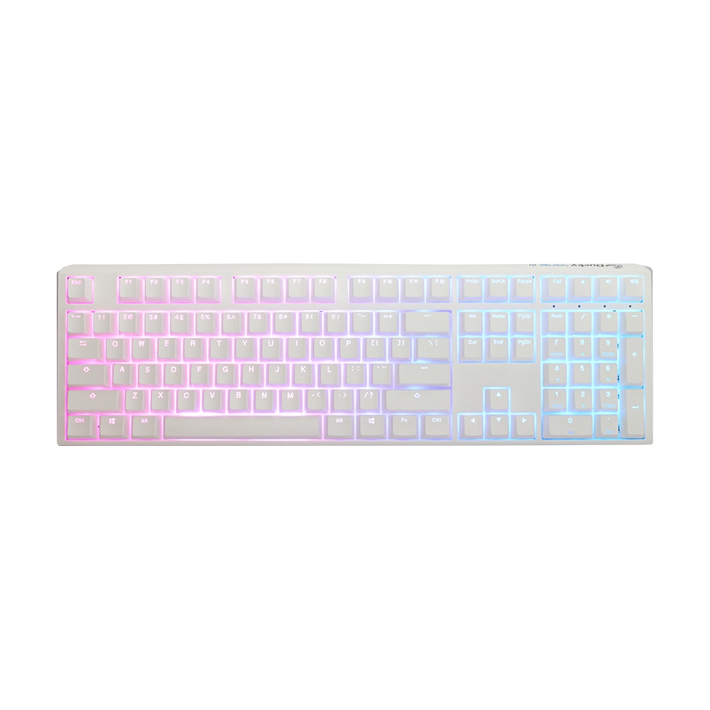 DUCKY ONE3 100% 經典白 RGB機械式鍵盤 總騏科技