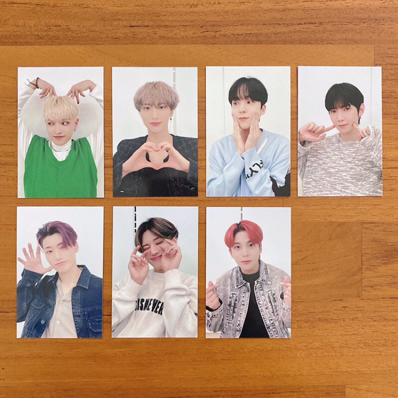 メーカー再生品 全種7枚セット ATEEZ トレカ music plant ヨントン