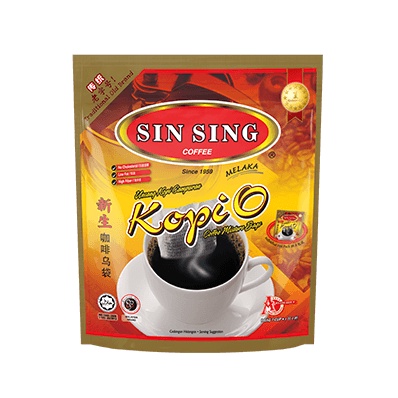 新生 咖啡烏袋 SIN SING Kopi'O 10小包/每包10公克