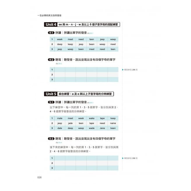 一生必學的英文自然發音 附1cd 全彩拉頁 蝦皮購物