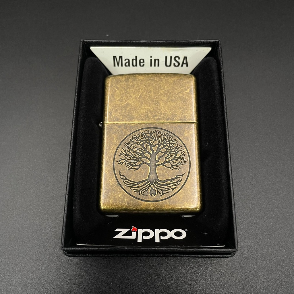 【瑞棋精品名刀】ZIPPO 29149 生命之樹防風打火機-贈小油 #29149 $1720