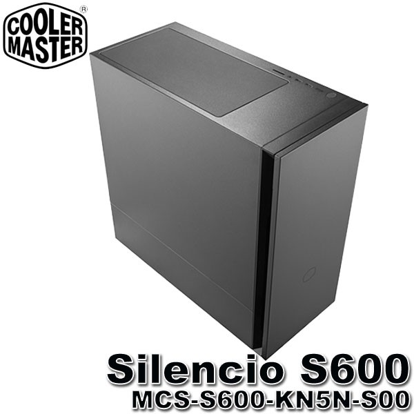 【3CTOWN】含稅免運 CoolerMaster Silencio S600 靜音機殼 標準版 金屬側板 ATX電腦機