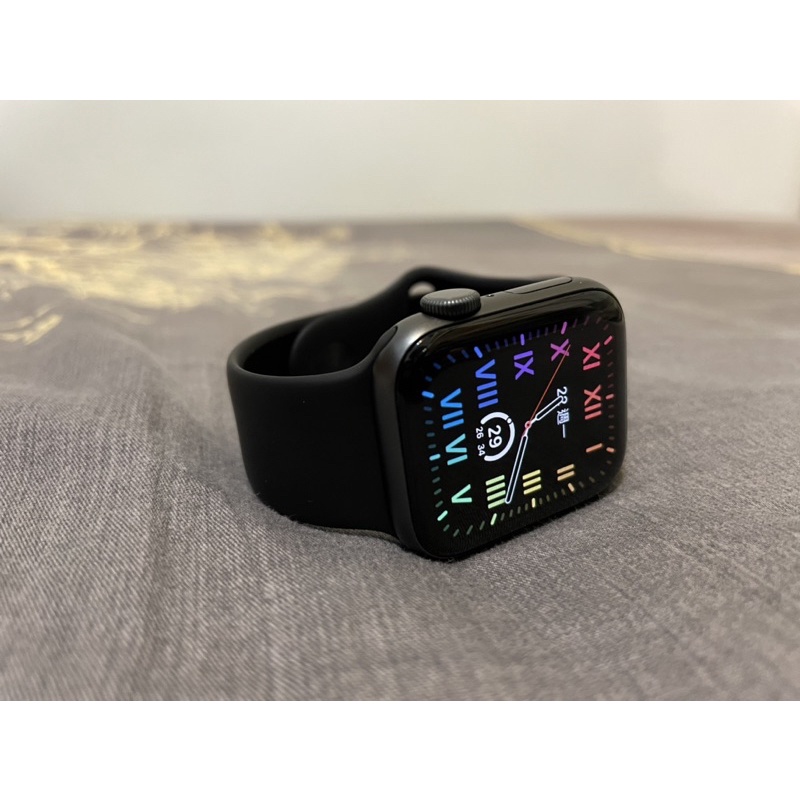Apple Watch 5 41mm 黑色錶殼錶帶 二手