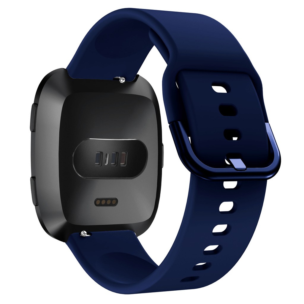 【TW】Fitbit Versa 2 的矽膠錶帶 / Fitbit Versa 替換腕帶手錶手鍊配件 純色錶帶 替換帶