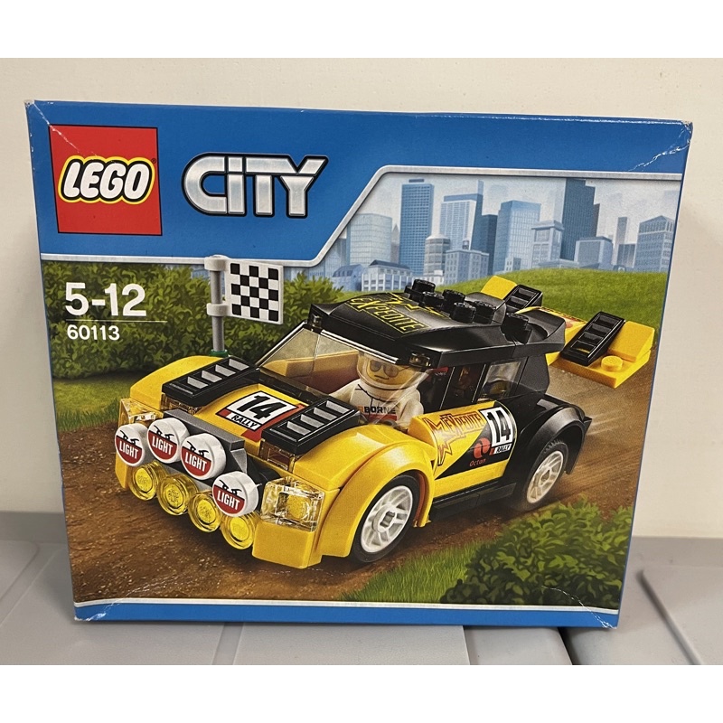 全新未拆封 Lego 60113 黃色拉力賽車