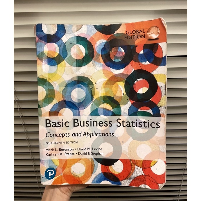 Basic Business Statistics: Concepts (GE) (14版) 統計學